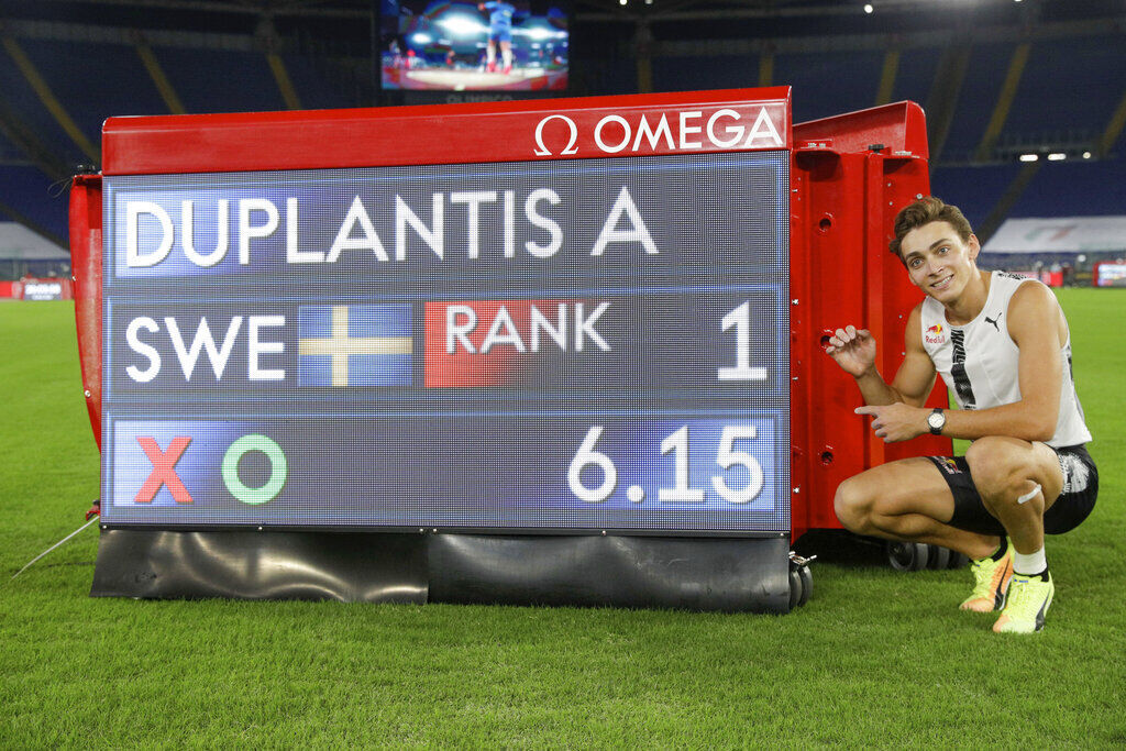 APTOPIX Italy Athletics Golden Gala